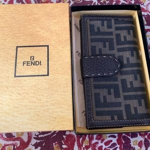 Fendi long wallet